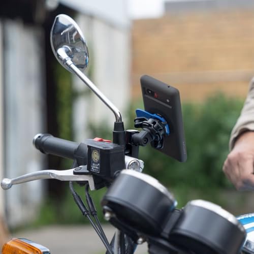 Image of Quad Lock Brake /Clutch Motorcycle Phone Mount with Vibration Dampener and MAG Phone Case for Galaxy S25+