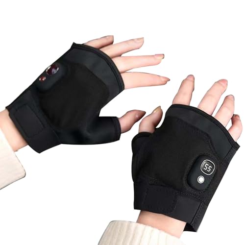 Guantes de escritura portátiles USB para mantener las manos cálidas en la oficina