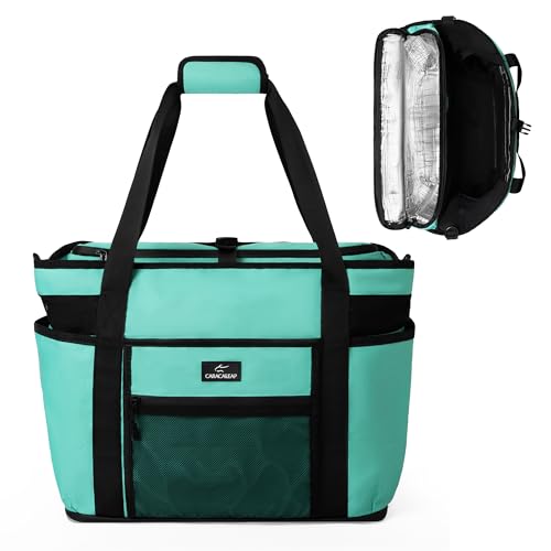 Caracaleap Large Beach Tote with Cooler