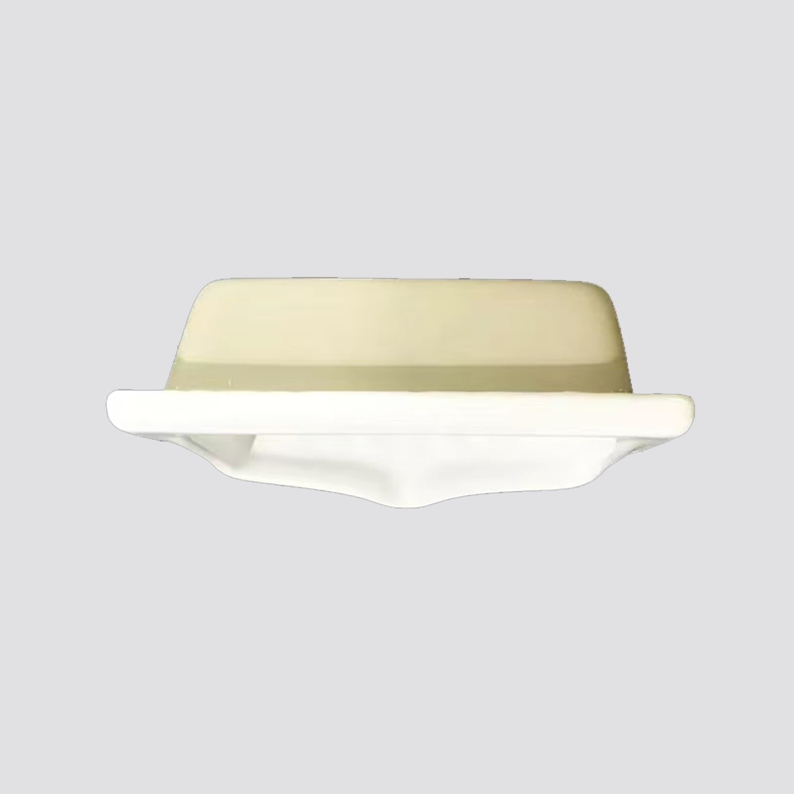 Biała ceramiczna mydelniczka pod prysznic - wpuszczana mydelniczka nie rdzewieje i odporna na pleśń łatwa do czyszczenia idealna do ścian kafelkowych półka na mydło A-666
