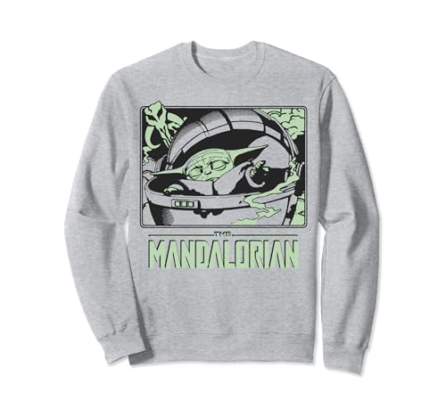 Sweatshirt The Mandalorian The Child pour fan de Star Wars en coton