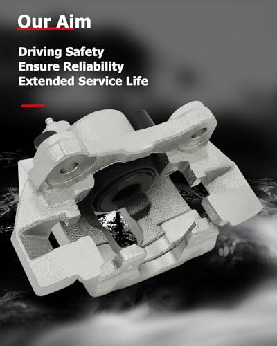 Image of cciyu Rear Left Brake Caliper Assembly w /Bracket 18B4818 1999 2000 2001 2002 2003 2004 For Jeep For Grand Cherokee