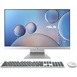 Photo Gallery asus m3700wyak-wa032w - desktop all-in-one 27" full hd (ryzen 7 5825u, 16 gb ram, 512 gb ssd, radeon graphics, windows 11 home) bianco