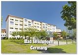 Kurstadt Bad Wildungen, Kurklinik, Kühlschrankmagnet