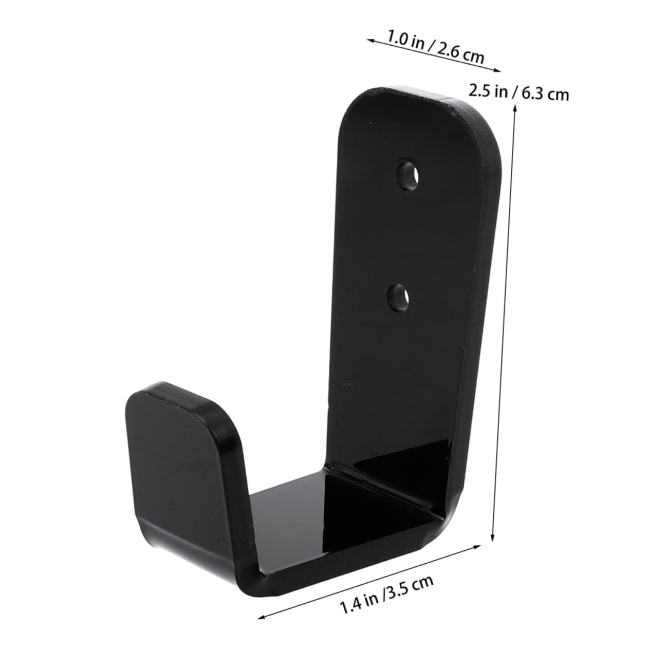 GOOHOCHY Ski Storage Rack for Garage 4 Pairs Hockey Stick Hangers Acrylic Fishing Pole Display Stand