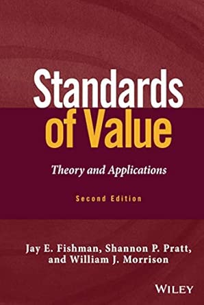 Standards of Value: Theory and Applications: 855 2nd Edition book cover