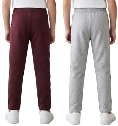 Image of Boys Regular Fit Cotton Pants, Track Pants and Lowers for Boys Age 4-14 Years Kids