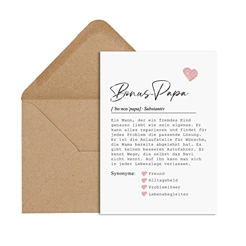 Nastami Postkarte DEFINITION inkl. Briefumschlag (Bonus-Papa) Nastami Postkarte DEFINITION inkl. Briefumschlag (Bonus-Papa)