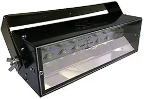 Super Strobo de Led Deltrônica E300 Branco, Equivalente 300W