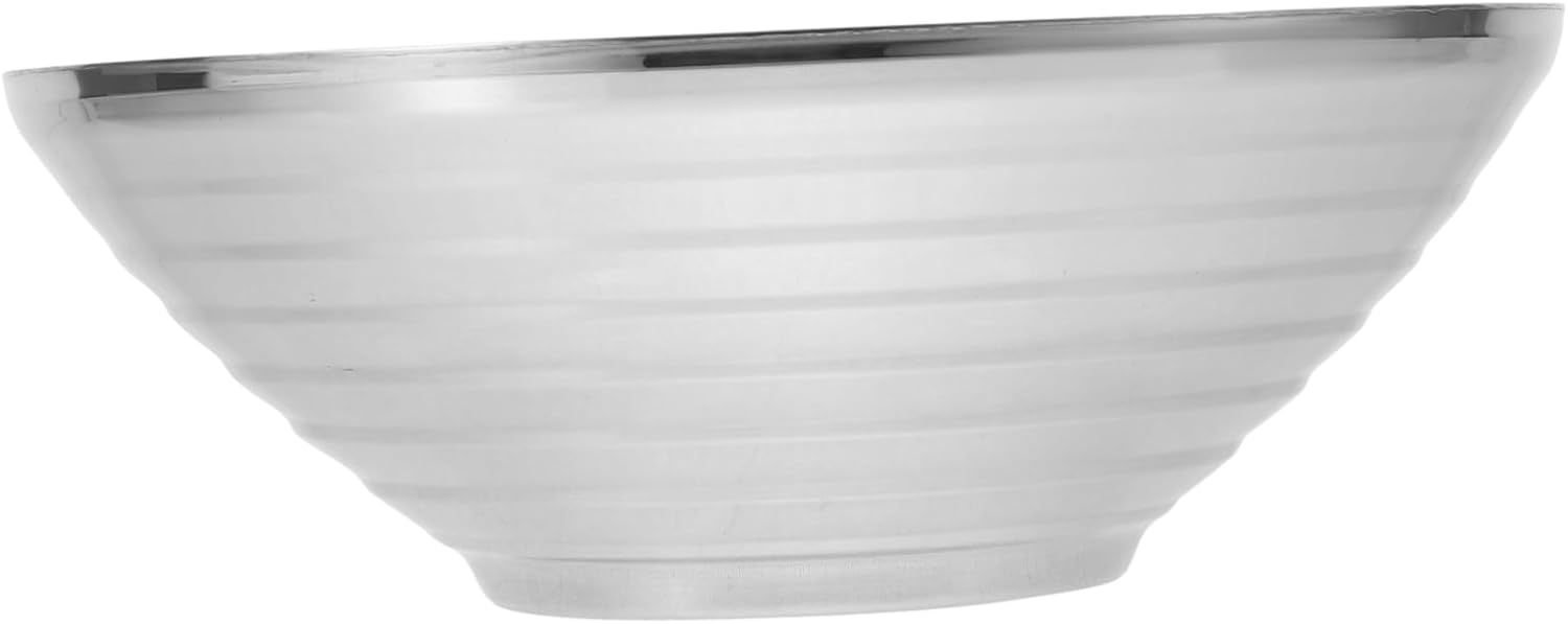 Multi-function Ramen Bowl Serving Dish for Home Restaurant and School Use for Salad Soup and Snacks