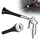 JOAASU Auto Reinigungspistole, Druckluft Reinigungspistole Classic, Reinigungspistole, Hochdruck Luftpistole, Mit Bürste, für Auto, Armaturenbrett, Ledersitze, Teppich, Silber