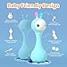 alilo Smarty Bunny Baby Rattle Musical Light Up Toys, Infants Newborns Baby Toys 0-3-6-12-18-24 Months,1 Year Old Boy Girl Gifts, 4 Music Modes and Color Recognition Function with 9 Color Card
