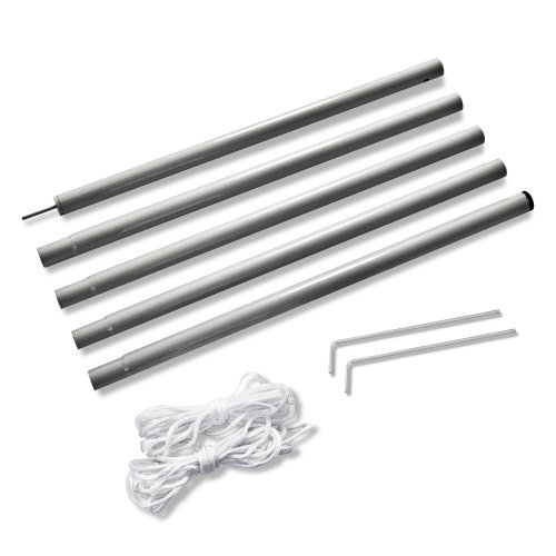 JAROLIFT Set de Varillas para mástil de Toldo Vela/Juego de varas para...