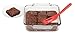 Mrs. Anderson’s Baking Mini Brownie Serving Spatula, 8-Inches x 1.5-Inches, Heat-Resistant Flexible Nonstick Silicone, Red