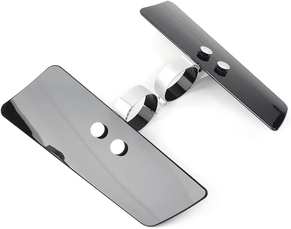 FSFY Motorcycle Front Fork Wind Deflector Shield for Honda Shadow VT1100 VT750 VTX1300, for Kawasaki for Vulcan Classic VN1500, for Yamaha V-Star XV950 XVS1100 XVS1300 XVS650