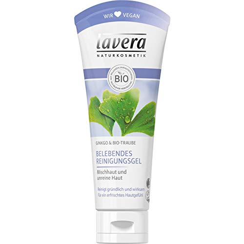 Preisvergleich Produktbild Lavera Bio Belebendes Reinigungsgel Ginkgo (2 x 100 ml)