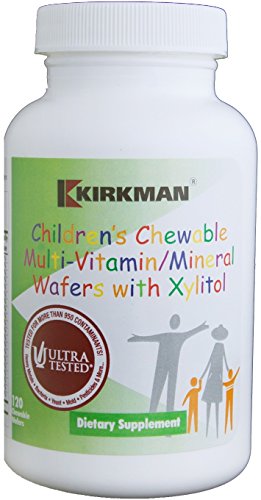 Children's Chewable Multi-vitamin/mineral Wafers w/ Xylitol (120 Chew. Wafers) Children's Chewable Multi-vitamin/mineral Wafers w/ Xylitol (120 Chew. Wafers)