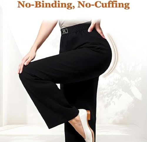 Glamorease - Perfect Drape High Rise Pull-On Stretch Pants, Lightweight Breathable Pants3