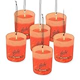 Glade Car Air Freshener 6-PACK Candle Design Glade Air Freshener (Apple Cinnamon)