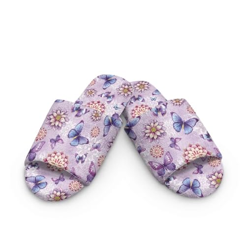 Wanyint Slippers for Women Comfy Fuzzy Slides Trendy Open Toe Shoes Slip On Slippers Women Footwear for Home Bedroom Travel2