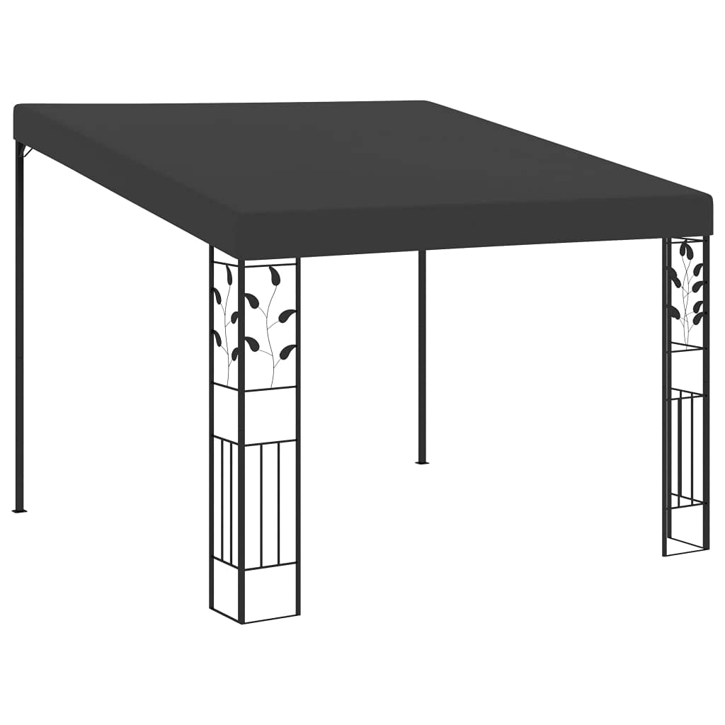 Pawilon ścienny, 3 x 3 x 2,5 m, antracyt