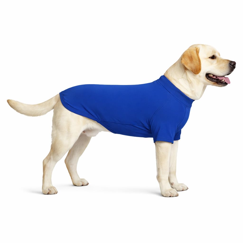 Vêtements anti-chute de poils en coton respirant pour chiens de petite et grande taille