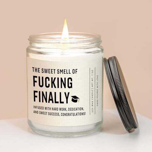 Shqiueosfunnygraduationgiftsforherhimgraduationcandleforwomenmenlavenderscented7ozgraduationgiftsformastersdegreecollegehighschoolphdgradgiftsfornurselawschool Urban Country Home Decor Shqiueos funny graduation gifts for her him graduation candle for women men lavender scented 7 oz graduation gifts for masters degree college high school phd grad gifts for nurse law school urban country home decor