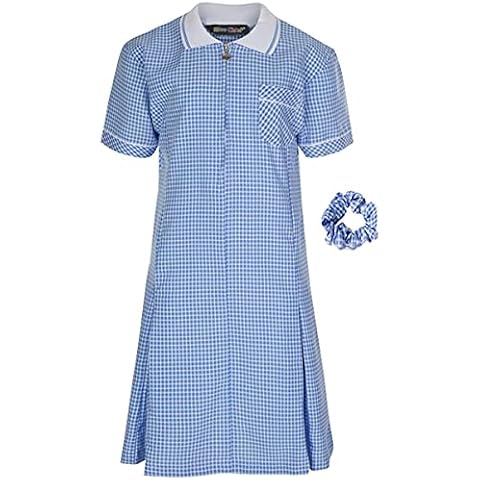CHANNEL VALLEY Girls Gingham Summer Dress Cover