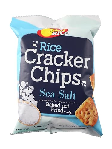 SunRice Rice Cracker Chips - Sea Salt 60g