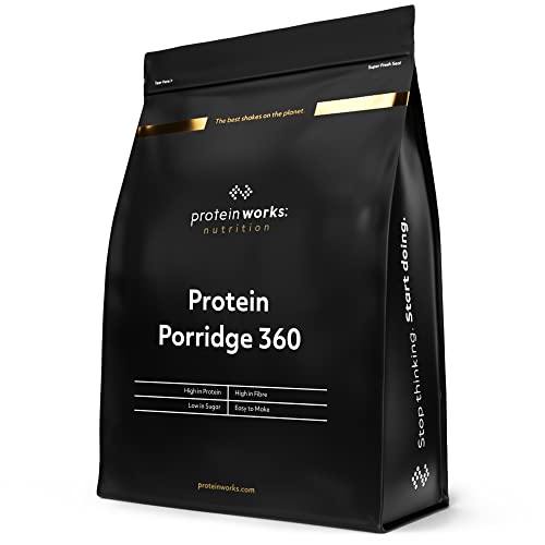 Protein Works - Protein Porridge 360 | Mit zusätzlichen Vitaminen & Mineralien | Proteinreiches Frühstück | Kalorienarme Haferflocken | 26 Servings | Banane-Schoko-Chip | 2kg