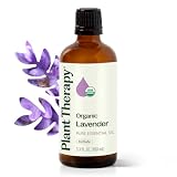Plant Therapy Organic Lavender Essential Oil 100 mL, USDA Certified Organic