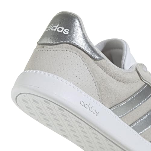 Image of adidas Womens Breaknet Sleek Sneakers Shoes Casual - Brown