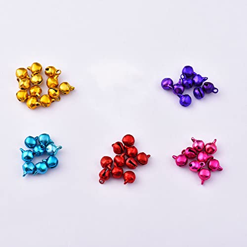 300Pcs Colorful Small Jingle Bells With Storage Box - Image 3