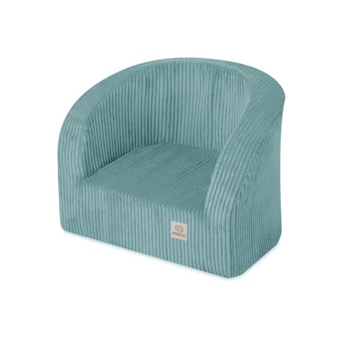 MISIOO Fauteuil pour Enfant à partir de 1 an, en Corduroy, de qualité supérieure, Stable et Doux, rembourré, Ergonomique, 40 x 53 x 36 cm, Fauteuil pour Enfant à partir de 1 an