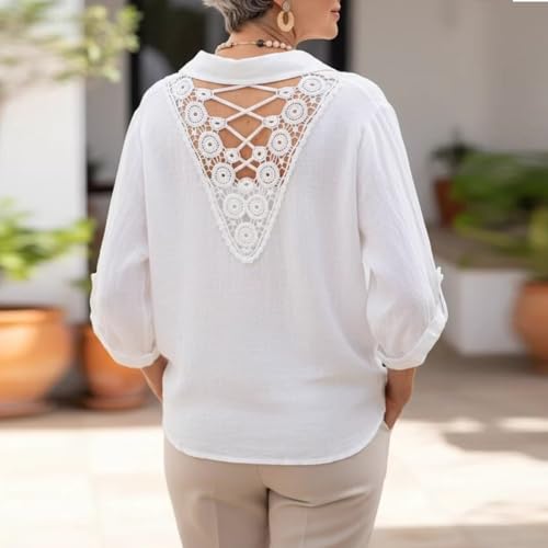 Blouse ample à ourlet à lacets réglable et manches transformables