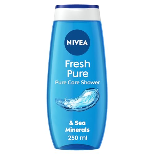 NIVEA Shower Gel Body Wash Fresh Pure Sea Minerals Aquatic Scent 250ml