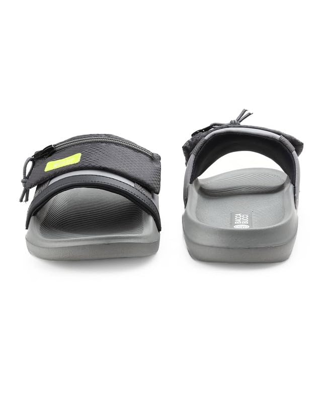 Image of Bacca Bucci Stash Slide for Men | Cushioned EVA Slide Slippers with Hidden Pocket | Comfortable, Lightweight & Stylish Slides