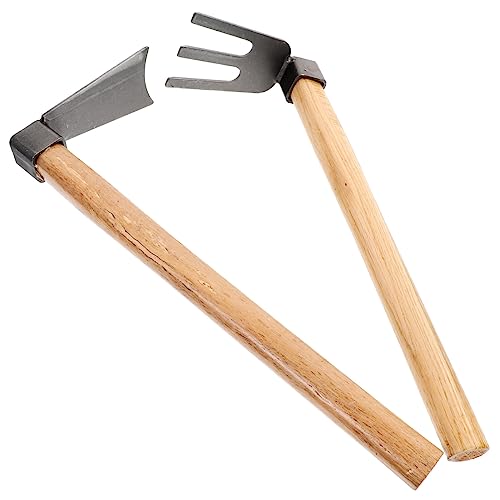 IWOWHERO Weeding Artifact Long Handle Hoe Garden Tools Vegetable Farming Hoe Gardening Hoeing Tool