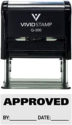 SSEELL Approved Self Inking Rubber Stamp Self-Inking RE-inkable Pre
