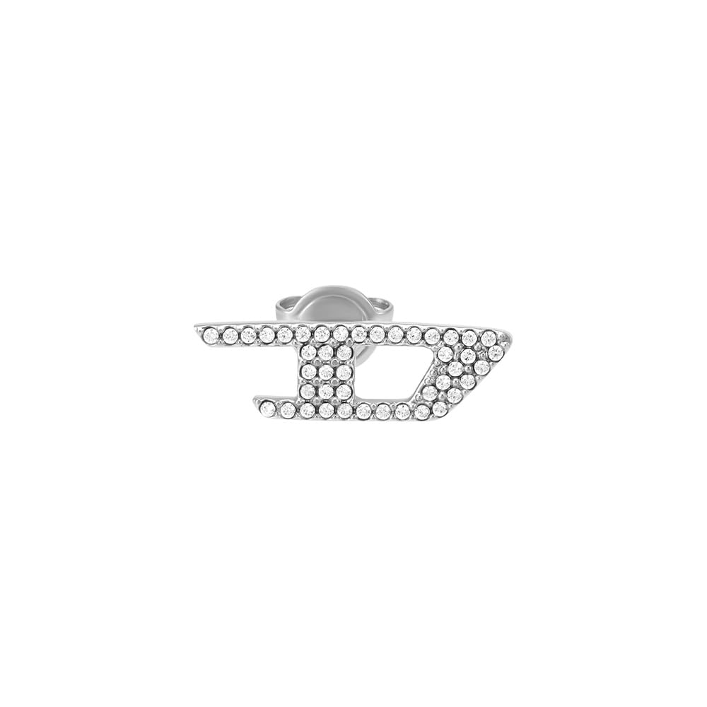 Diesel Men's Stainless Steel with post closure stud Earrings