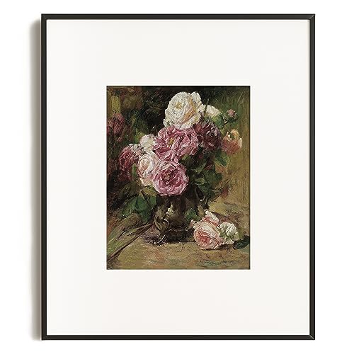 Yumknow Farmhouse Flower Still Life Picture Living Room thumb #7