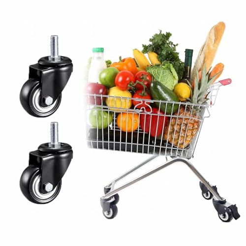 �l�W�t����]�ցA�d�ʉƋ�p�L���X�^�[�APU�S���É��ցA�u���[�L�t��/�Ȃ��L���X�^�[�A��ԗp�ցA4�Z�b�g,4Nobrakes-50mm/M8x15mm