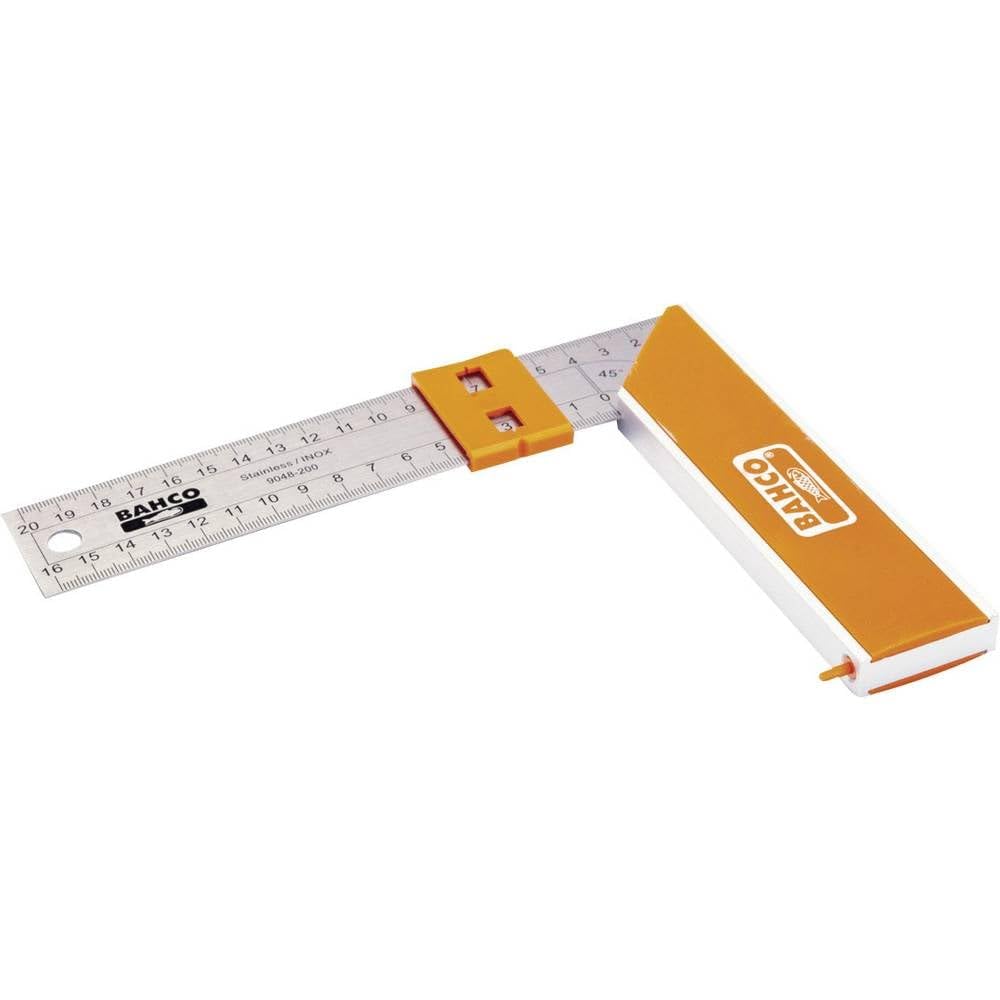 B&Q -  9048-400 9048-400 Aluminium Block & Steel Try Square 400mm (16In) Bah9048400