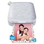 HP Sprocket 2x3 (5.1x7.5 cm) Instant Smartphone Photo Printer, Portable Color Wireless Mobile Printer, Zink Sticky-Back Photos, Print from App on Compatible iOS & Android Devices with Bluetooth, White