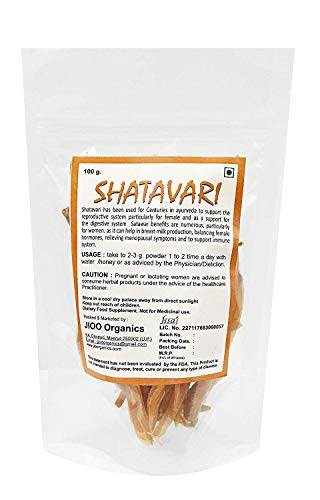 Image of 100% Natural Premium Shatavari Raw, 100g
