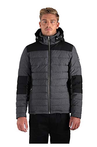 Kaporal doudoune bicolore Pank grise pour homme au style urbain