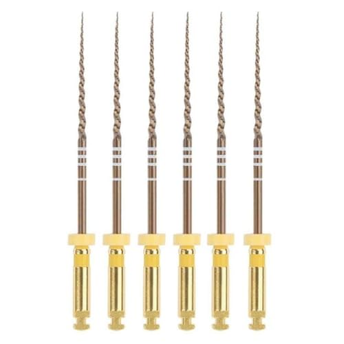 Dentsply Maillefer A0411231G0103 ProTaper Gold Rotary Files 31mm F1 Yellow 6/Pk