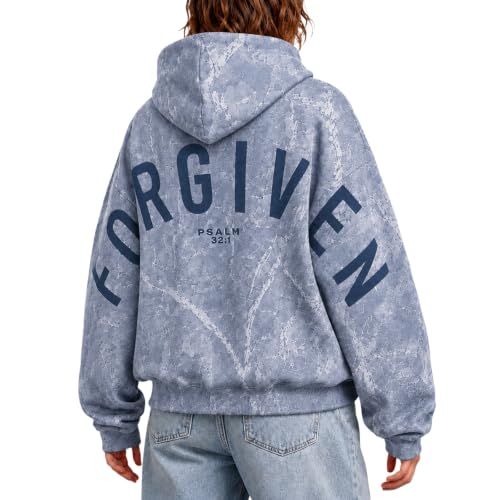 Camo Hoodie for Men Women Forgiven Sweatshirt Edgy Pullover - image 2