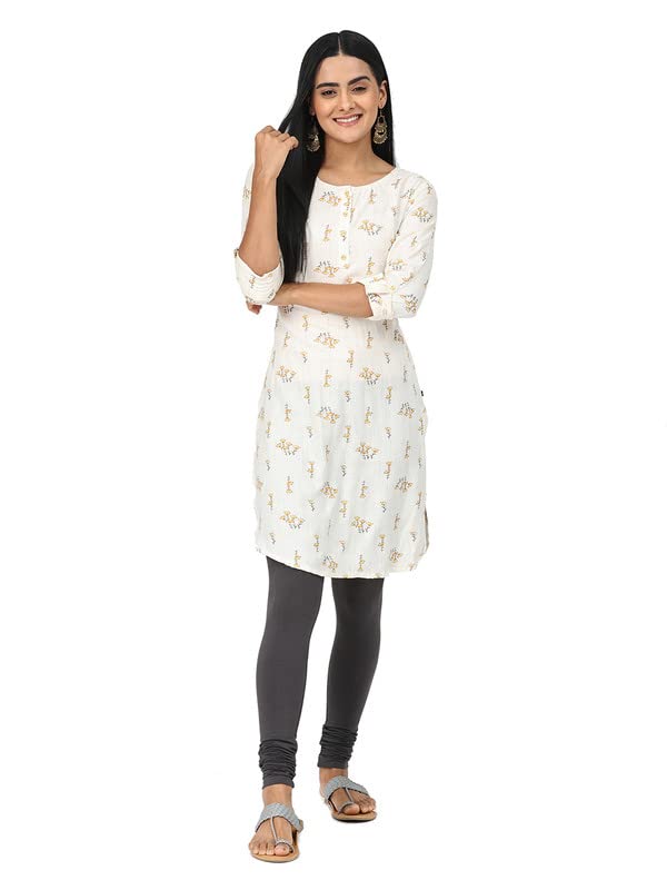 Image of Robinbosky Cotton Churidhar Leggings for Women - Stylish, Stretchable & Flattering Fit for All-Day Comfort