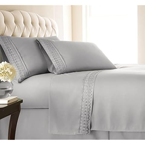 Southshore Fine Linens ? Aspen Lace Deep Pocket Sheet Set Cover